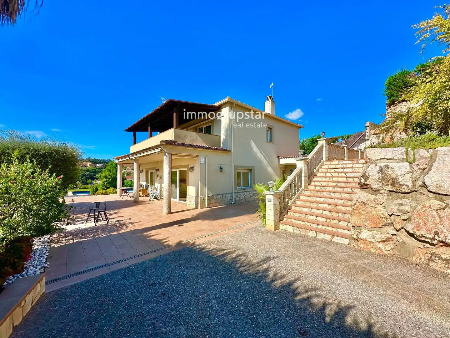 Vista exterior de Casa o chalet en venta en Lloret de Mar con Aire acondicionado, Calefacción y Terraza