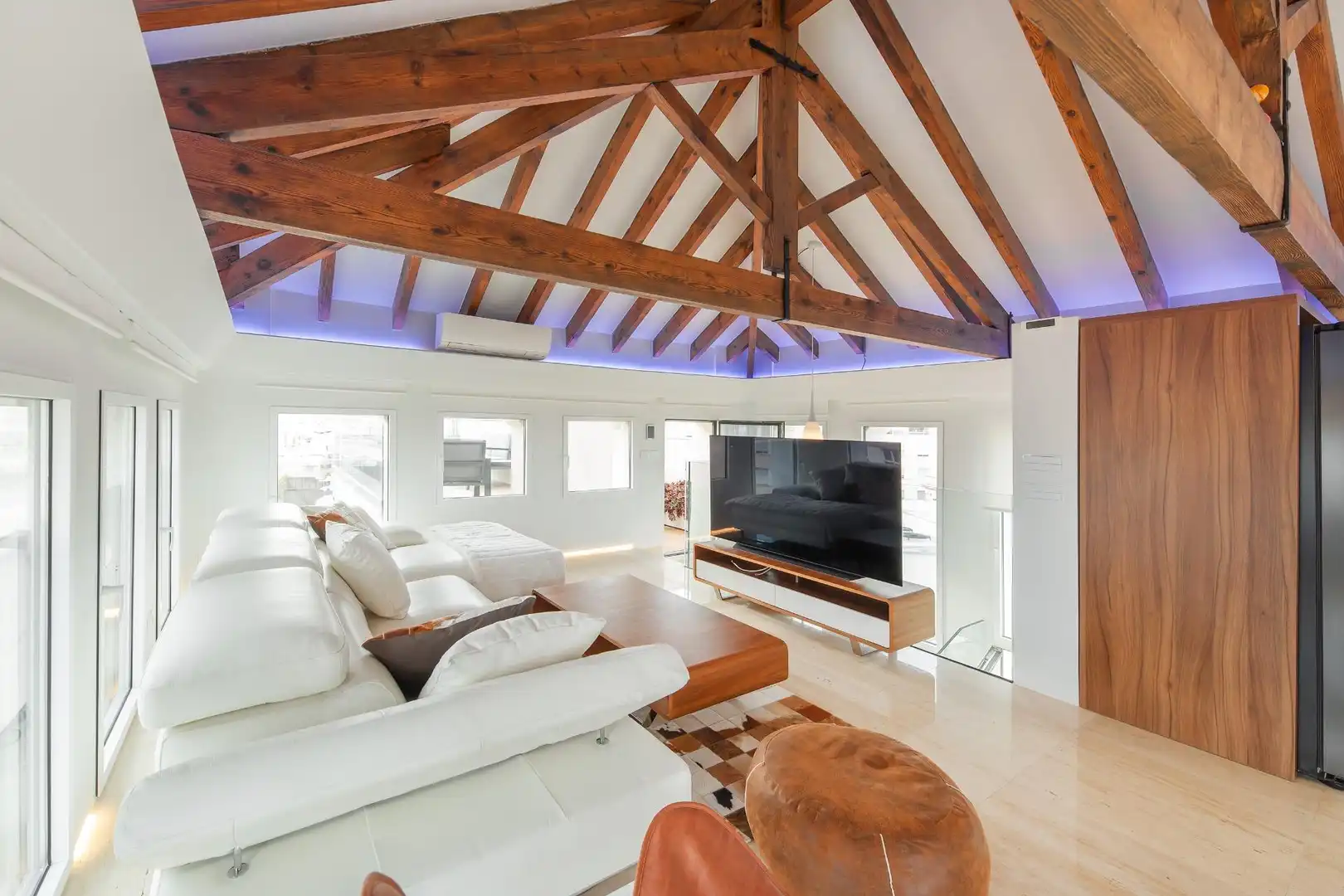 Sala d'estar de Àtic en venda en  Palma de Mallorca amb Aire condicionat, Calefacció i Terrassa