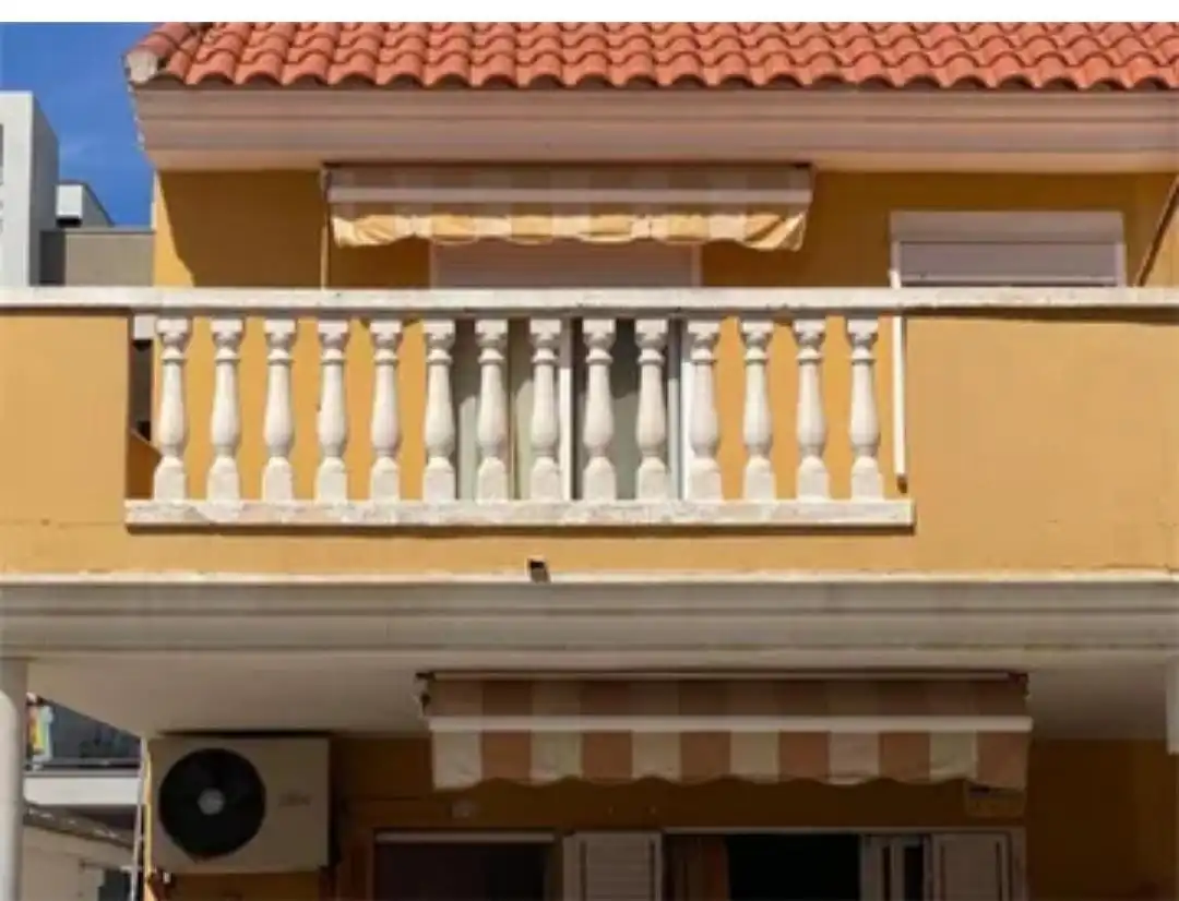 Balcony of Houses for sale in Chilches / Xilxes  with Air Conditioner, Heating and Terrace
