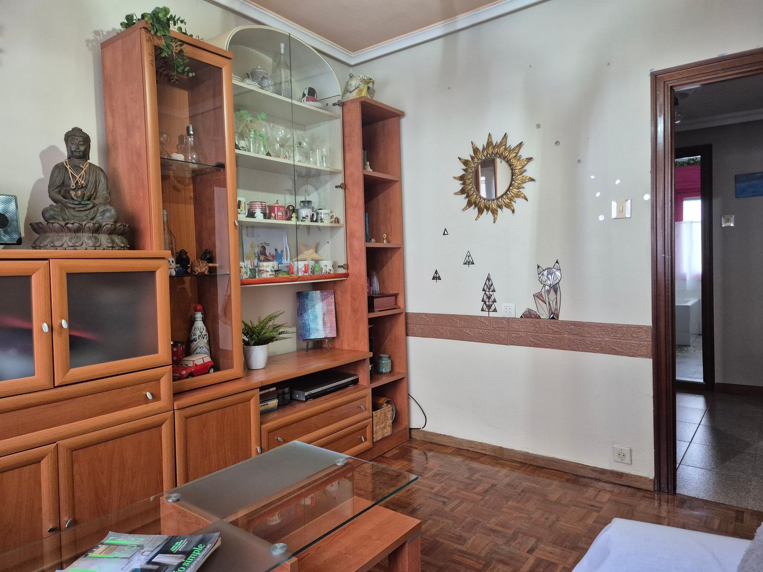 Sala d'estar de Pis en venda en Gijón  amb Piscina