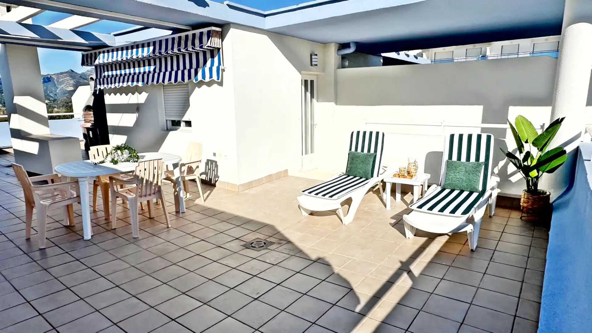 Terrassa de Apartament de lloguer en Gandia amb Aire condicionat, Calefacció i Terrassa