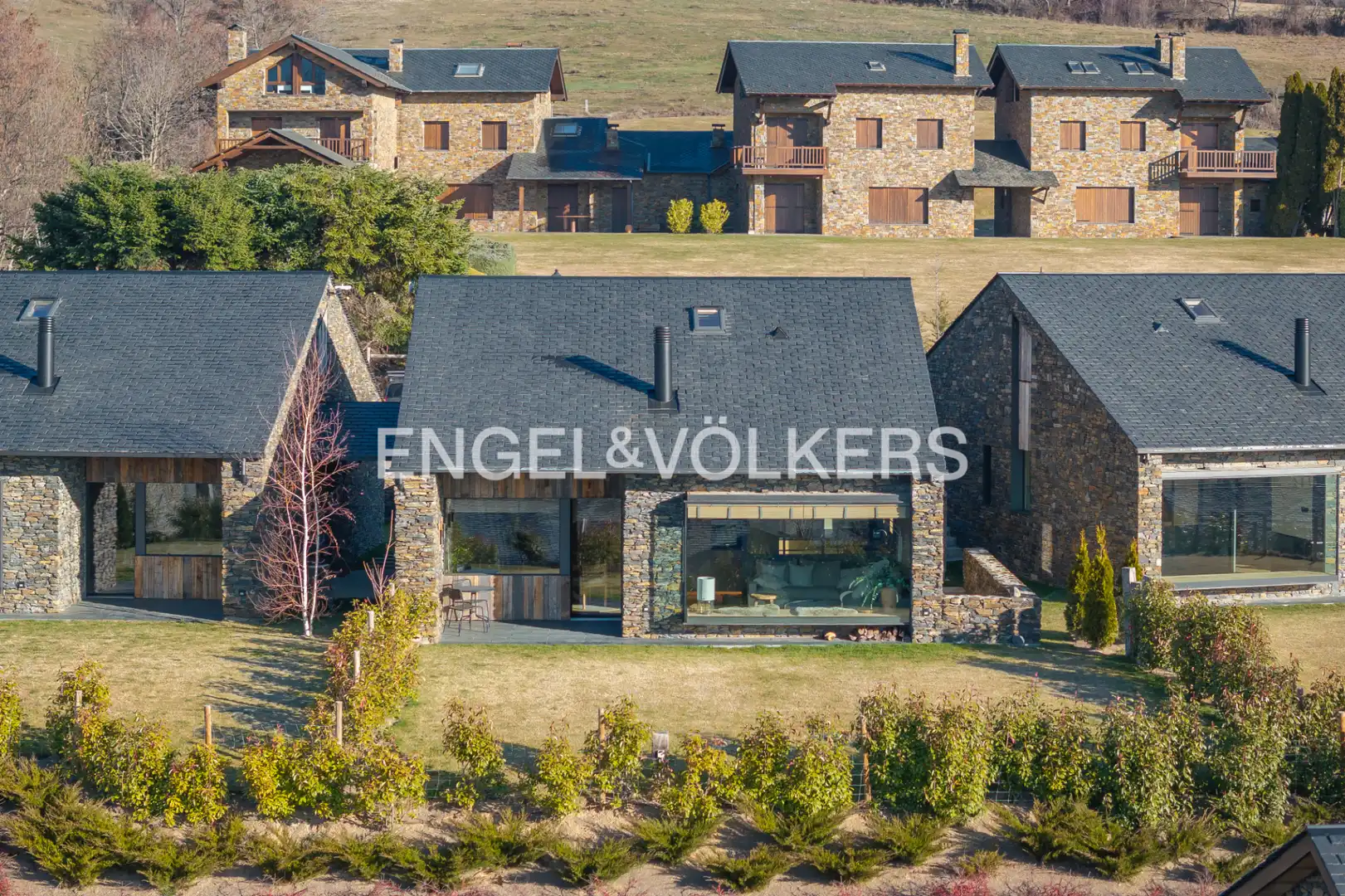 Exterior view of Houses for sale in Ger  with Heating, Private garden and Parquet flooring