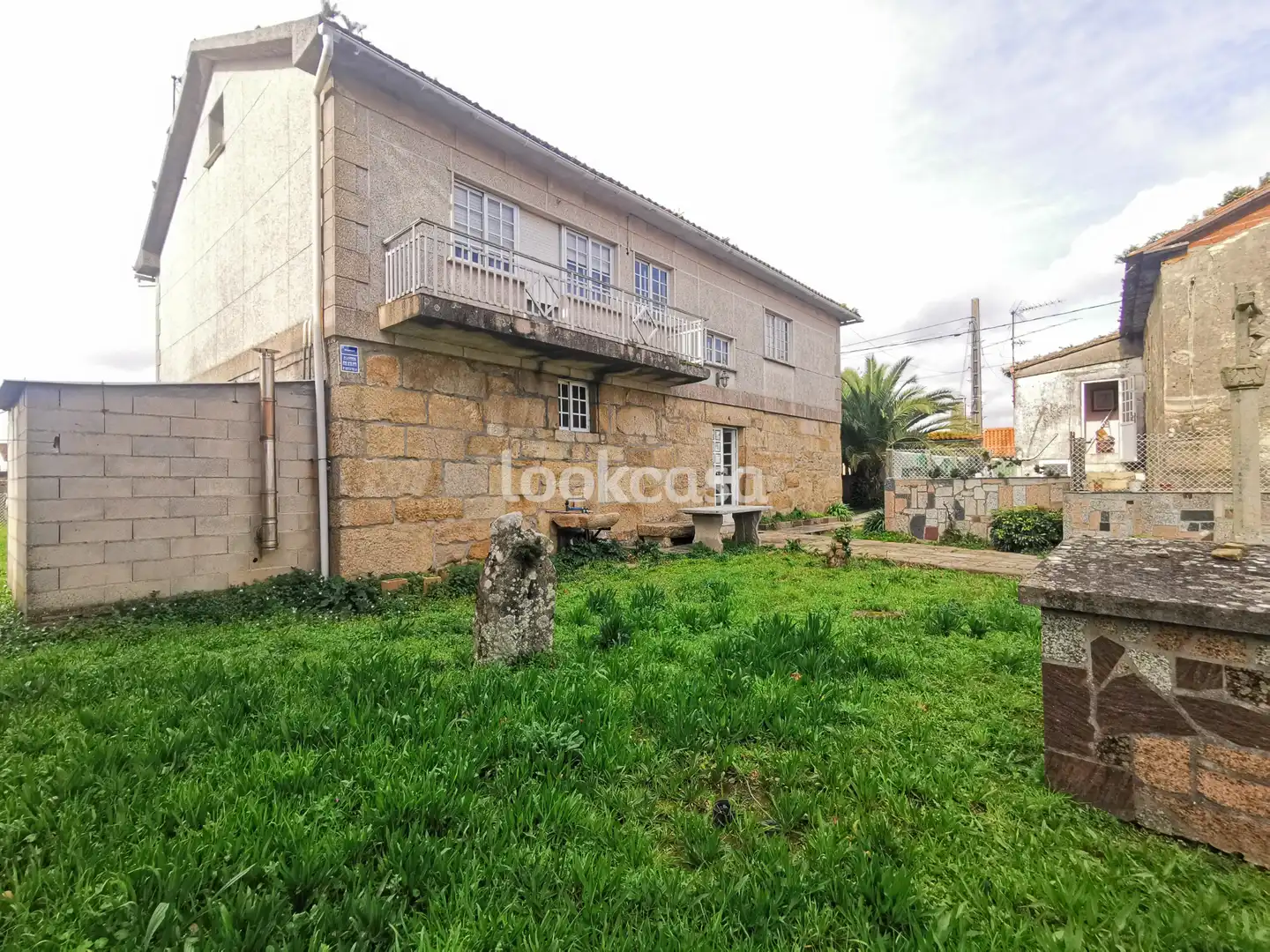 Vista exterior de Casa o chalet en venta en Meaño con Jardín privado, Terraza y Trastero