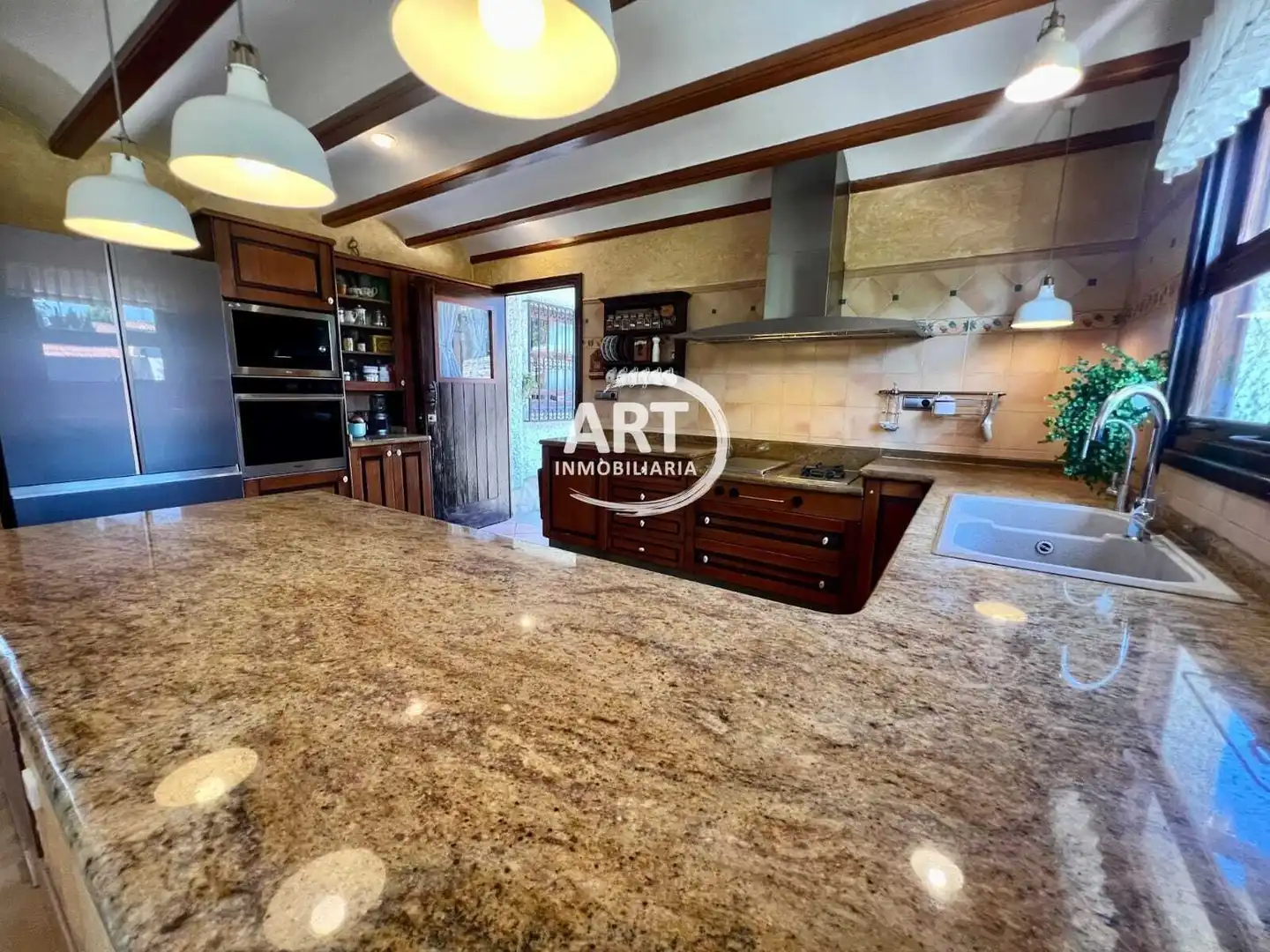 Kitchen of Houses for sale in L'Eliana  with Air Conditioner, Heating and Private garden