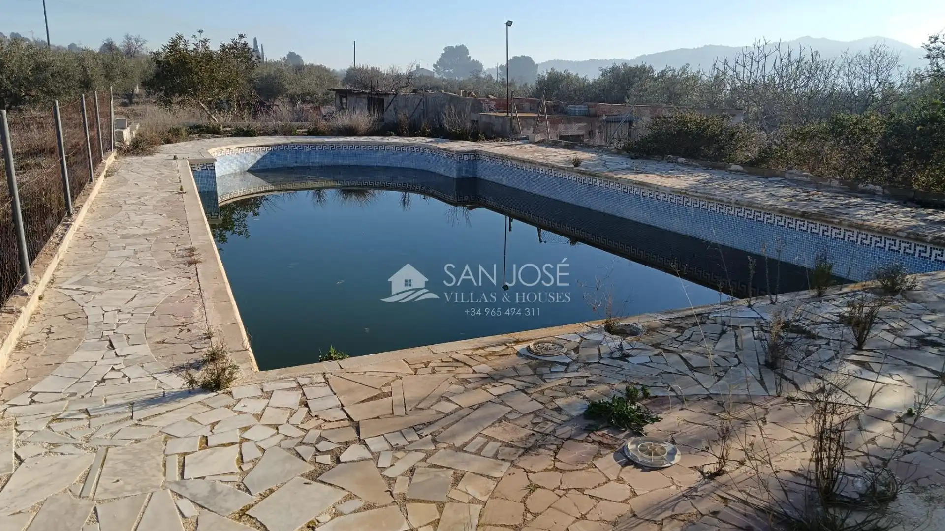 Piscina de Casa o chalet en venta en Hondón de las Nieves / El Fondó de les Neus con Aire acondicionado, Jardín privado y Trastero