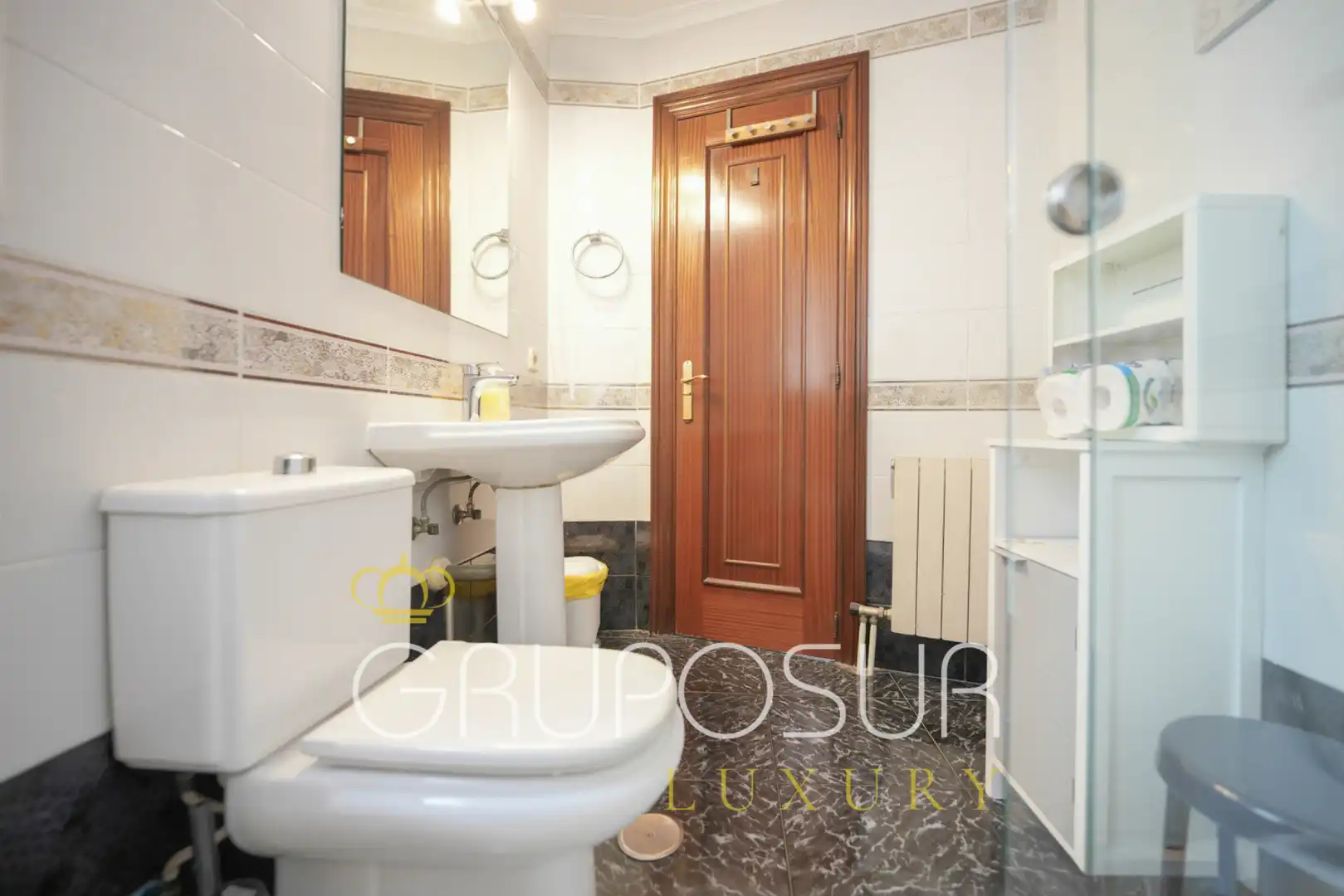 Baño de Apartamento en venta en Valladolid con Aire acondicionado, Calefacción y Parquet