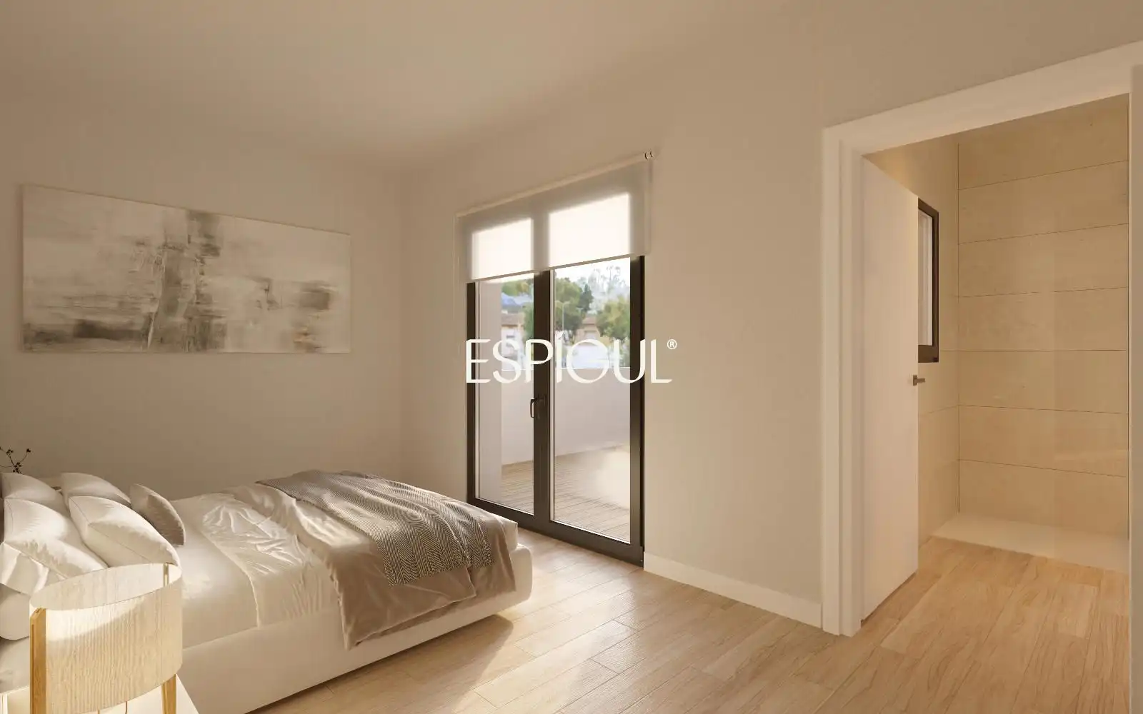 Bedroom of Flat for sale in Vilablareix  with Air Conditioner, Heating and Terrace