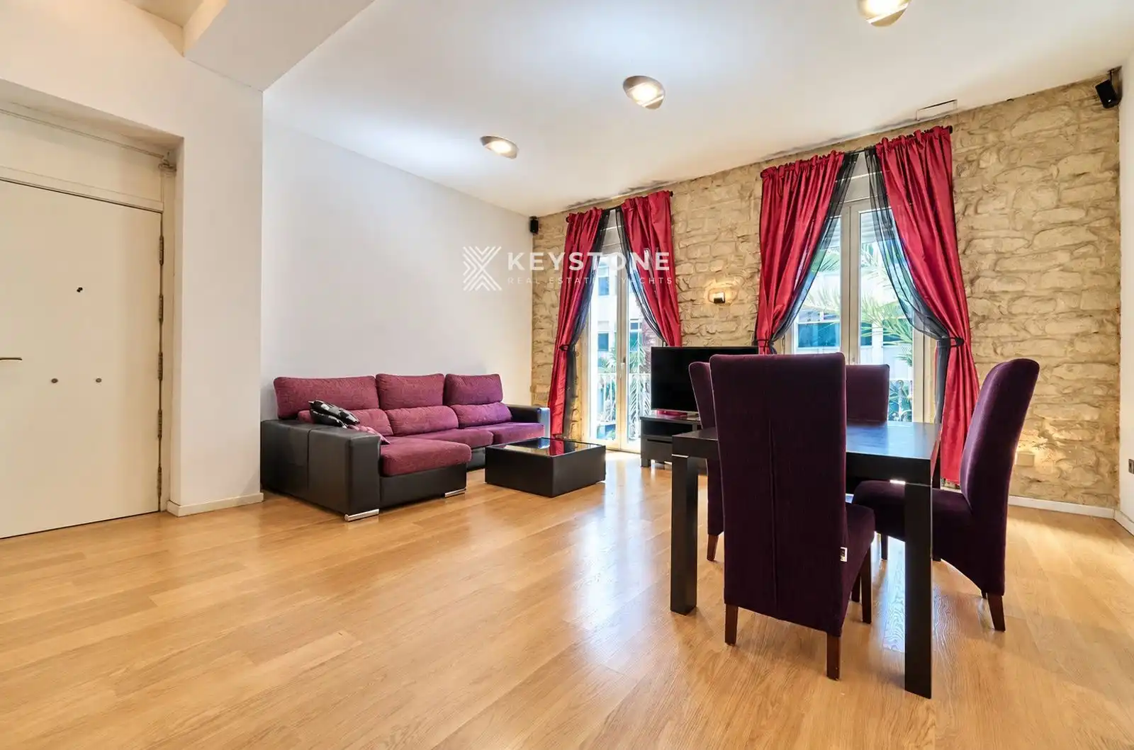 Sala de estar de Piso de alquiler en Alicante / Alacant con Aire acondicionado, Calefacción y Terraza
