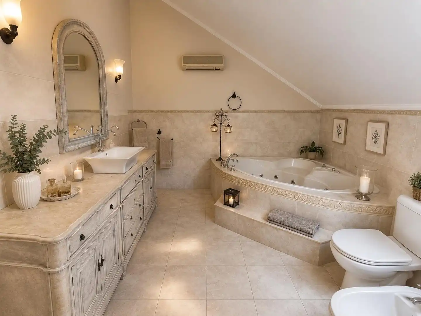 Baño de Casa o chalet en venta en Montroi / Montroy con Calefacción, Jardín privado y Terraza