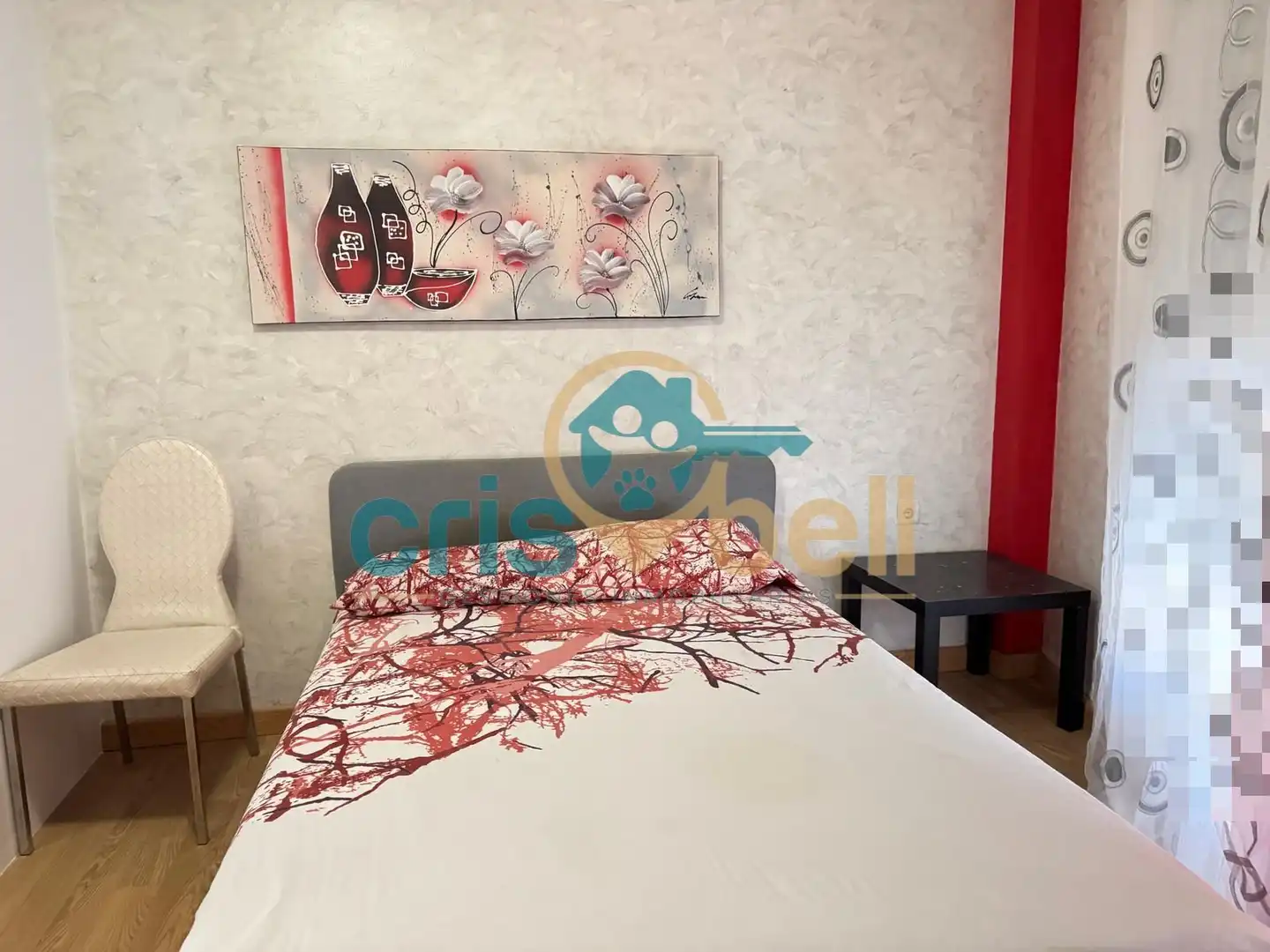 Habitación de Apartamento en venta en Lorca con Aire acondicionado, Parquet y Amueblado