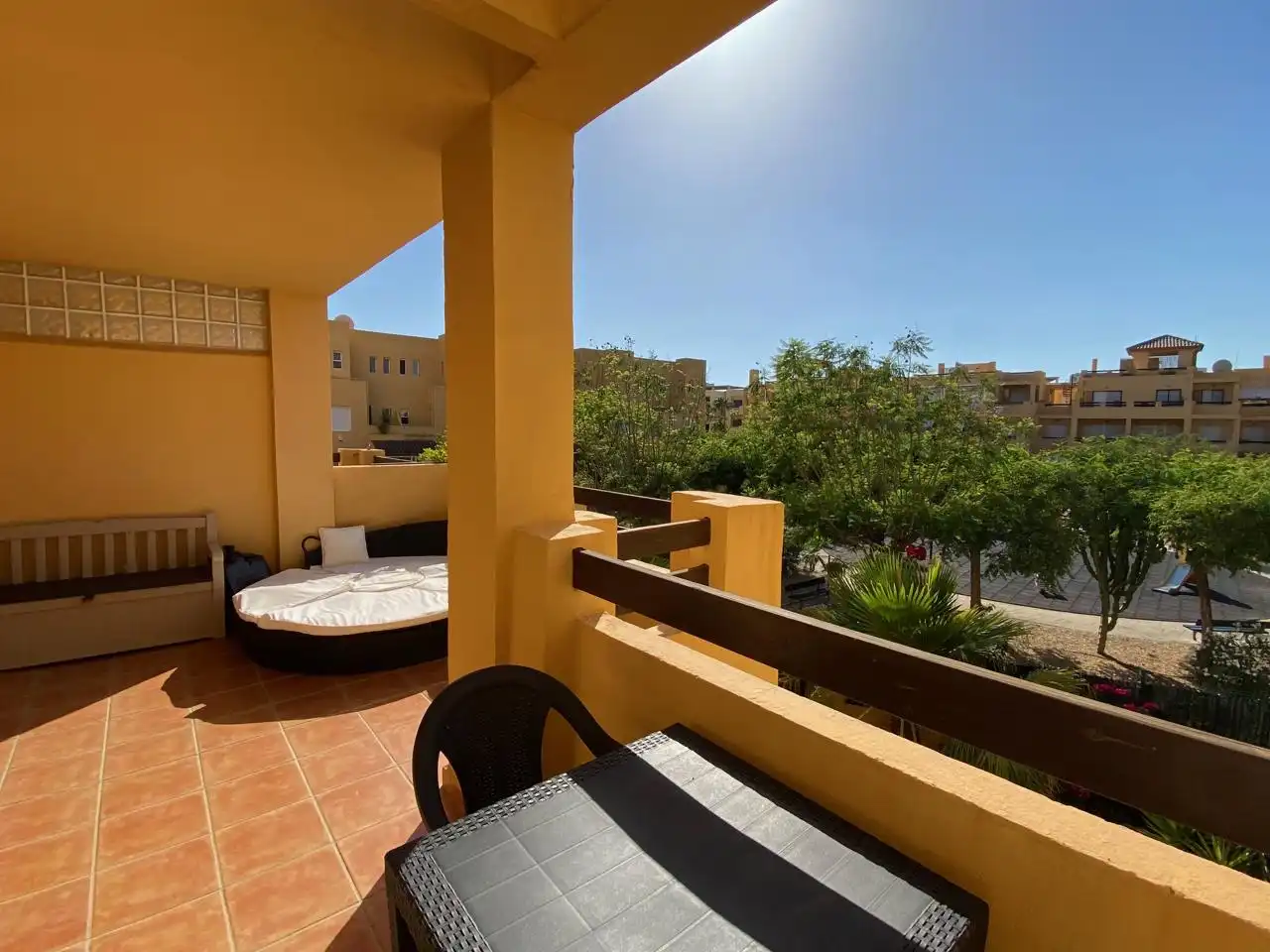 Terrace of Flat for rent in Vera  with Air Conditioner, Terrace and Furnished