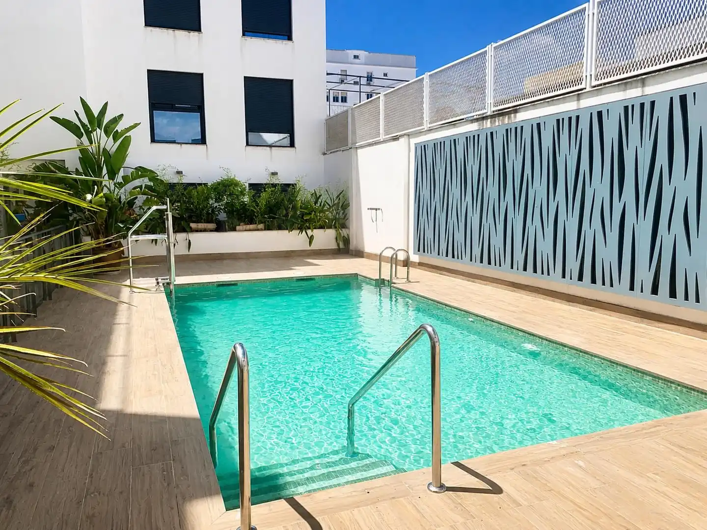 Swimming pool of Attic for sale in Sevilla  with Air Conditioner, Heating and Terrace