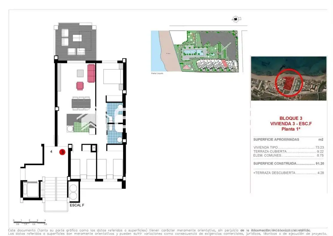 Apartament amb terrassa en venda a Las Marinas / Les Marines, imagen 7