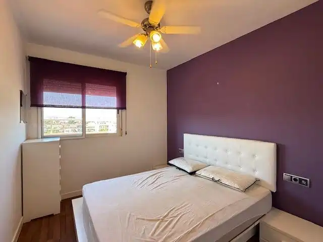 Bedroom of Apartments for rent in Murcia  with Air Conditioner, Heating and Terrace