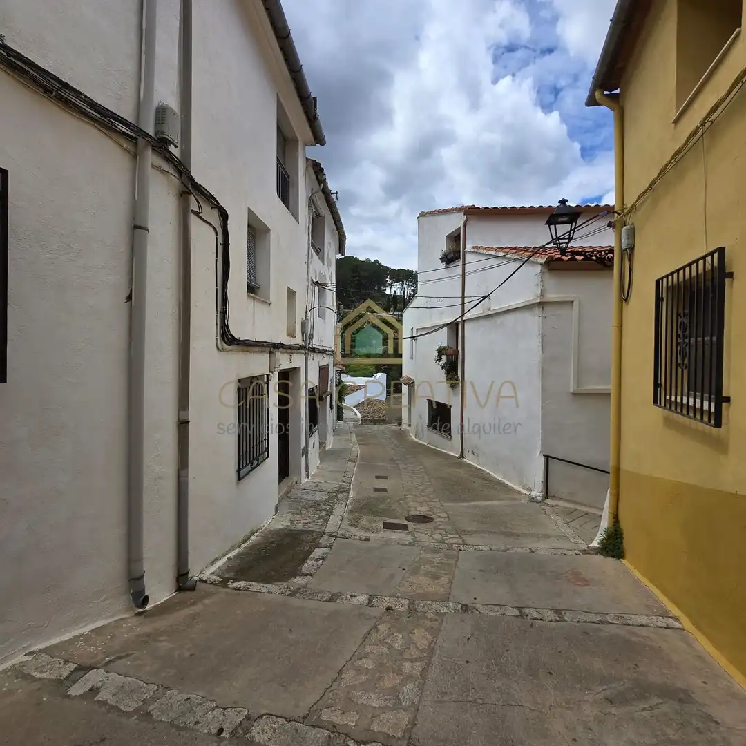 Vista exterior de Casa o xalet en venda en Mogente / Moixent amb Aire condicionat, Terrassa i Traster
