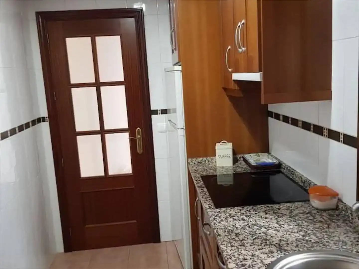 Cocina de Piso de alquiler en  Barcelona Capital con Aire acondicionado