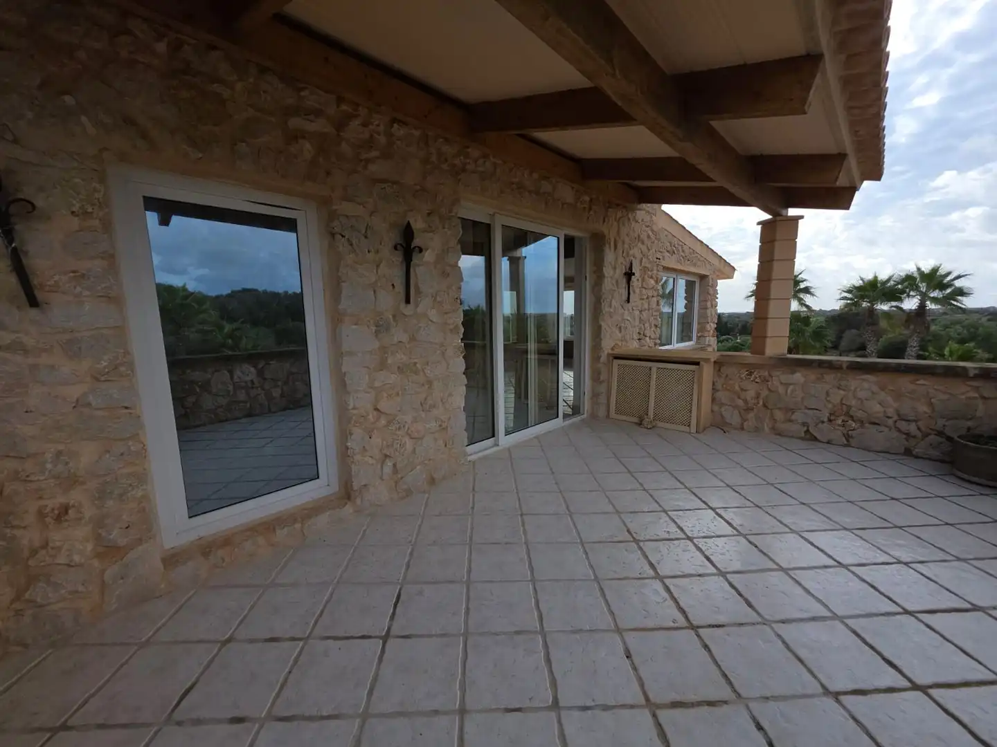 Terraza de Finca rústica en venta en Sant Llorenç des Cardassar con Aire acondicionado, Calefacción y Trastero