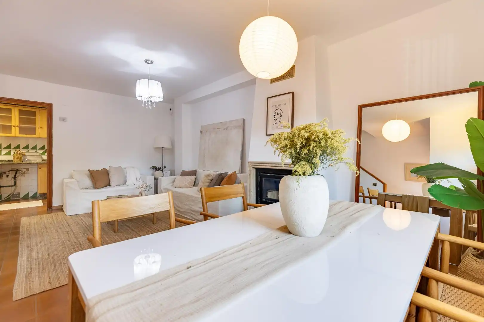 Sala de estar de Casa adosada en venta en Paterna con Calefacción, Jardín privado y Terraza