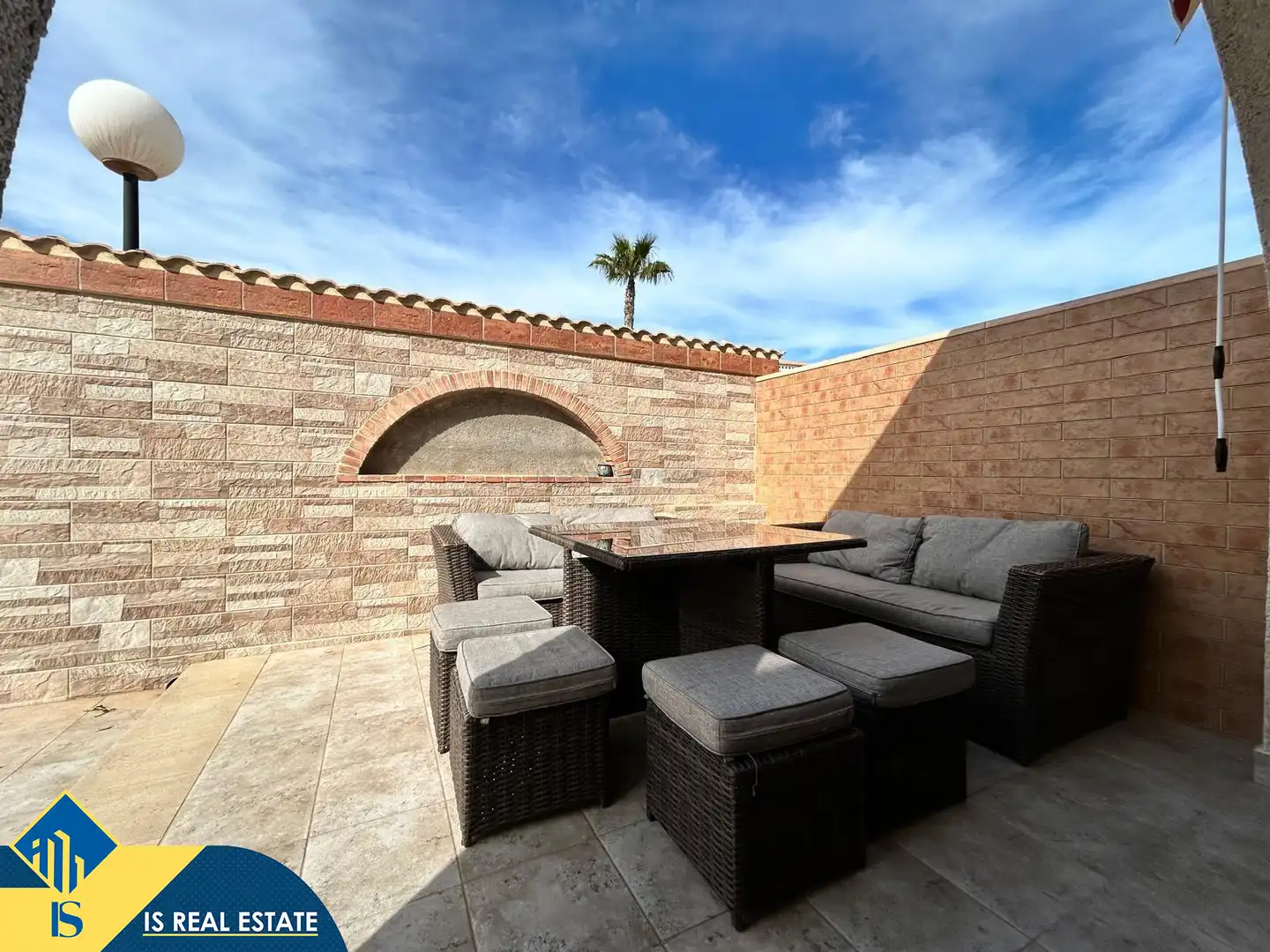 Terrassa de Casa adosada de lloguer en Torrevieja amb Aire condicionat, Calefacció i Jardí privat