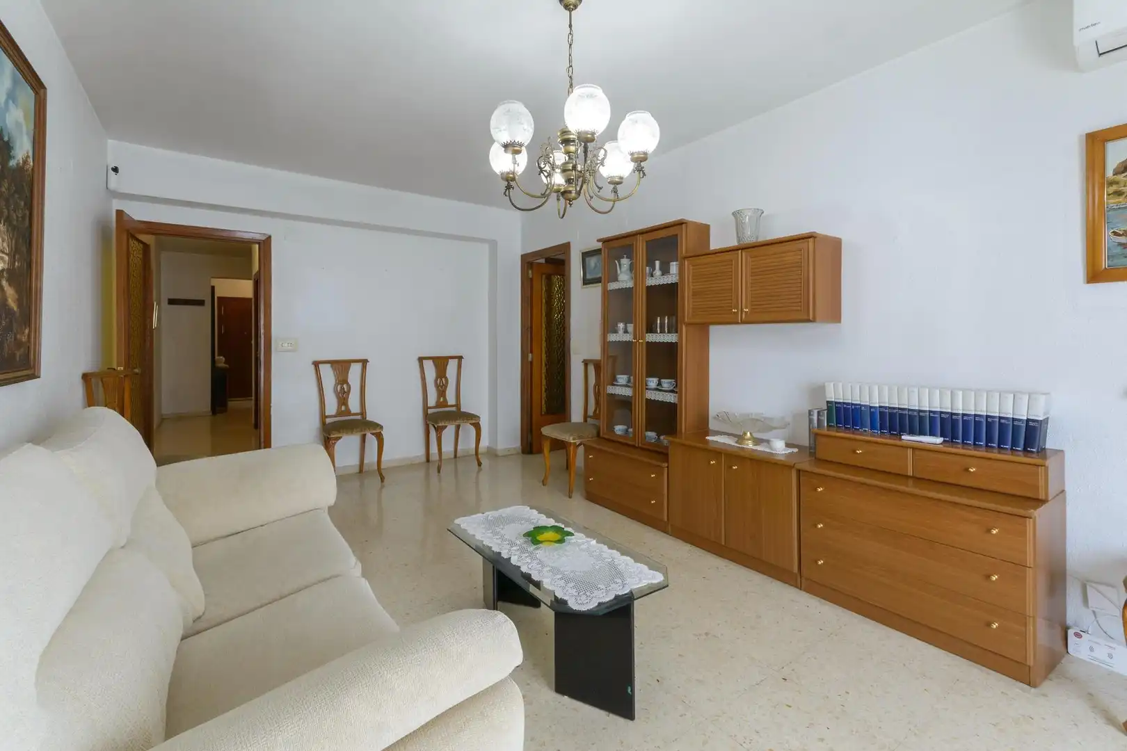 Sala d'estar de Pis en venda en Gandia amb Aire condicionat, Calefacció i Terrassa