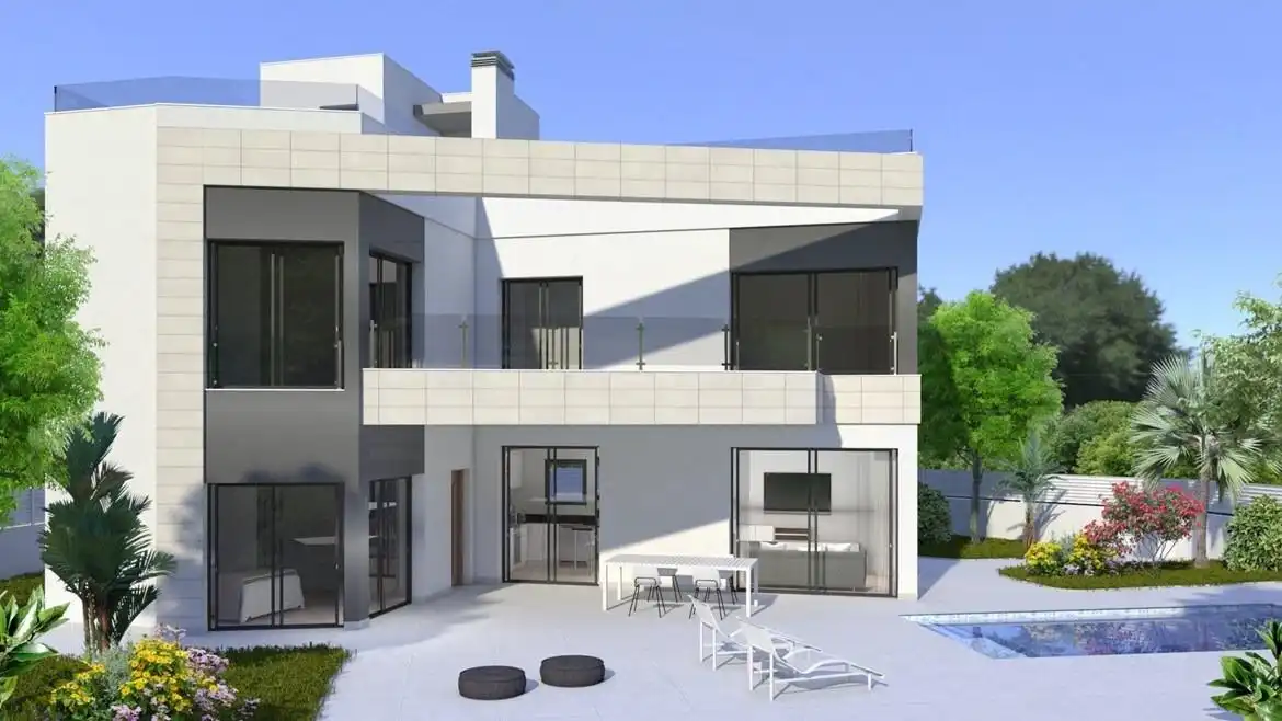 Xalet amb piscina en venda a Nueva Torrevieja - Aguas Nuevas, imagen 2