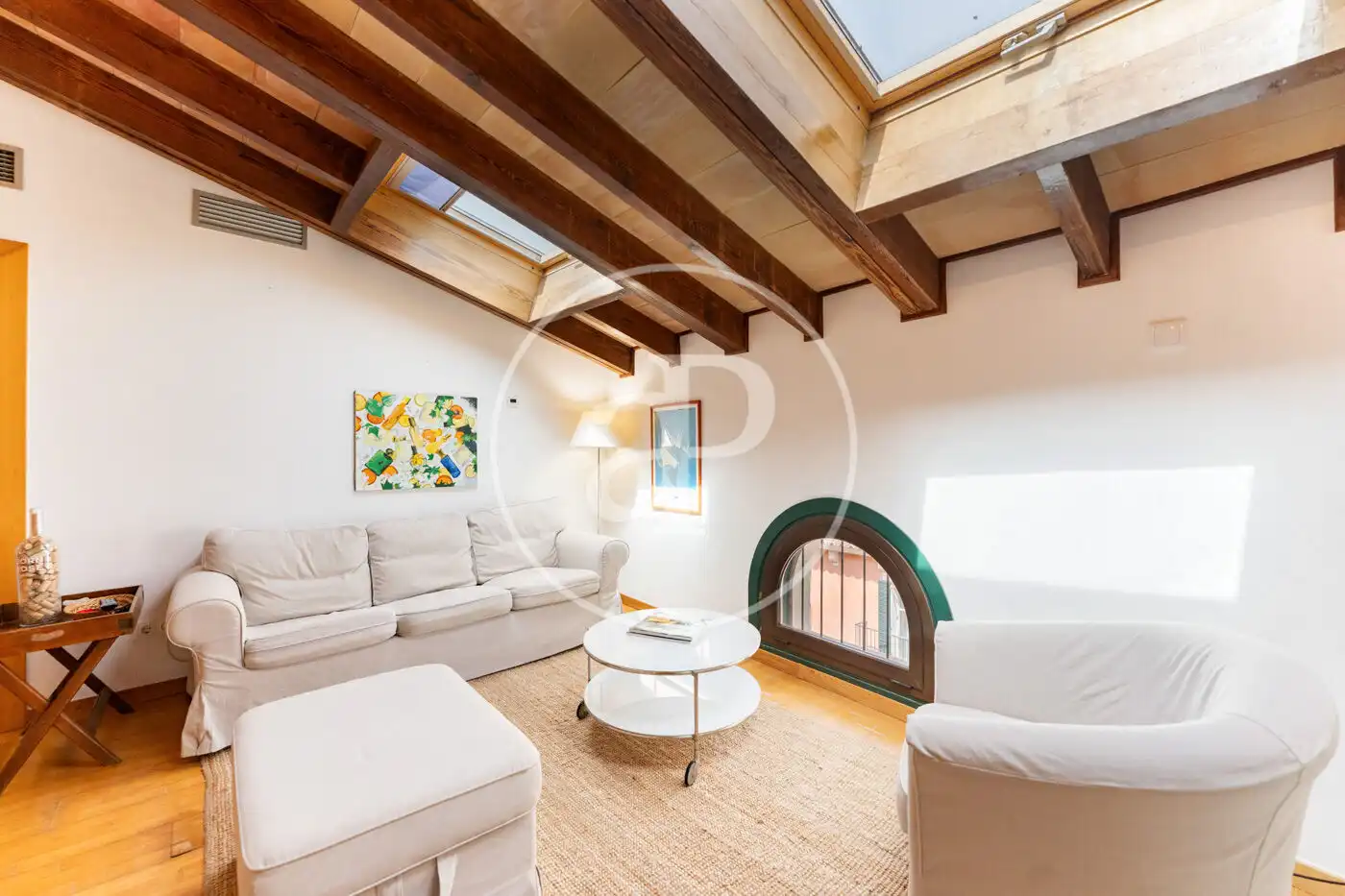 Sala d'estar de Pis en venda en  Palma de Mallorca amb Aire condicionat, Calefacció i Moblat