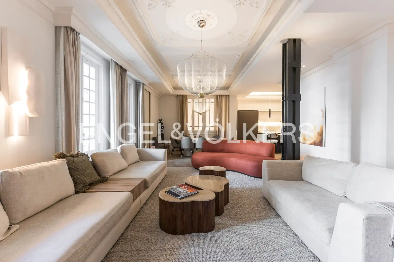 Sala de estar de Apartamento de alquiler en Rivas-Vaciamadrid con Aire acondicionado, Calefacción y Amueblado