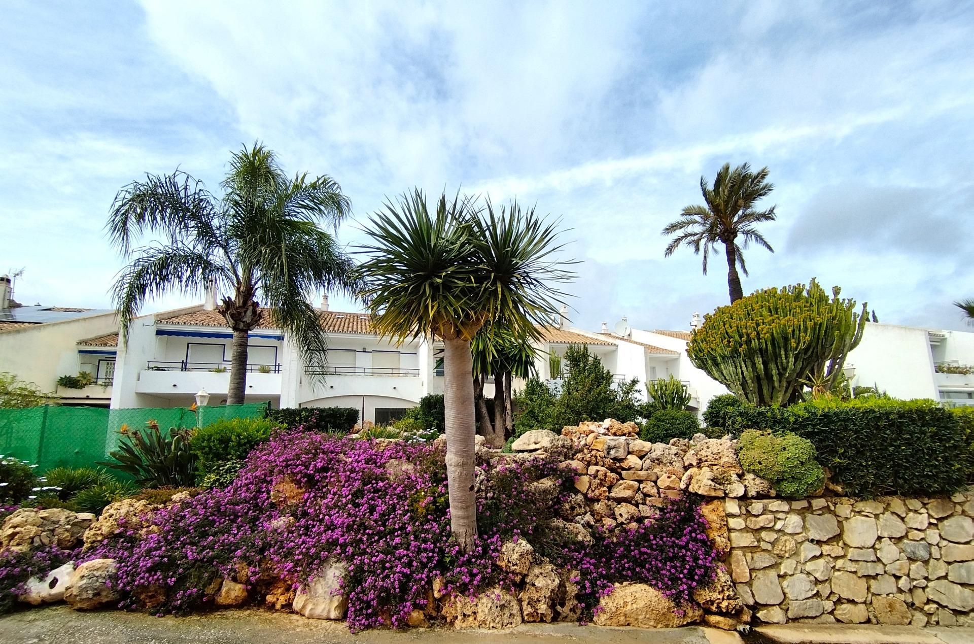 Jardín de Casa adosada en venta en Mijas con Aire acondicionado, Jardín privado y Terraza