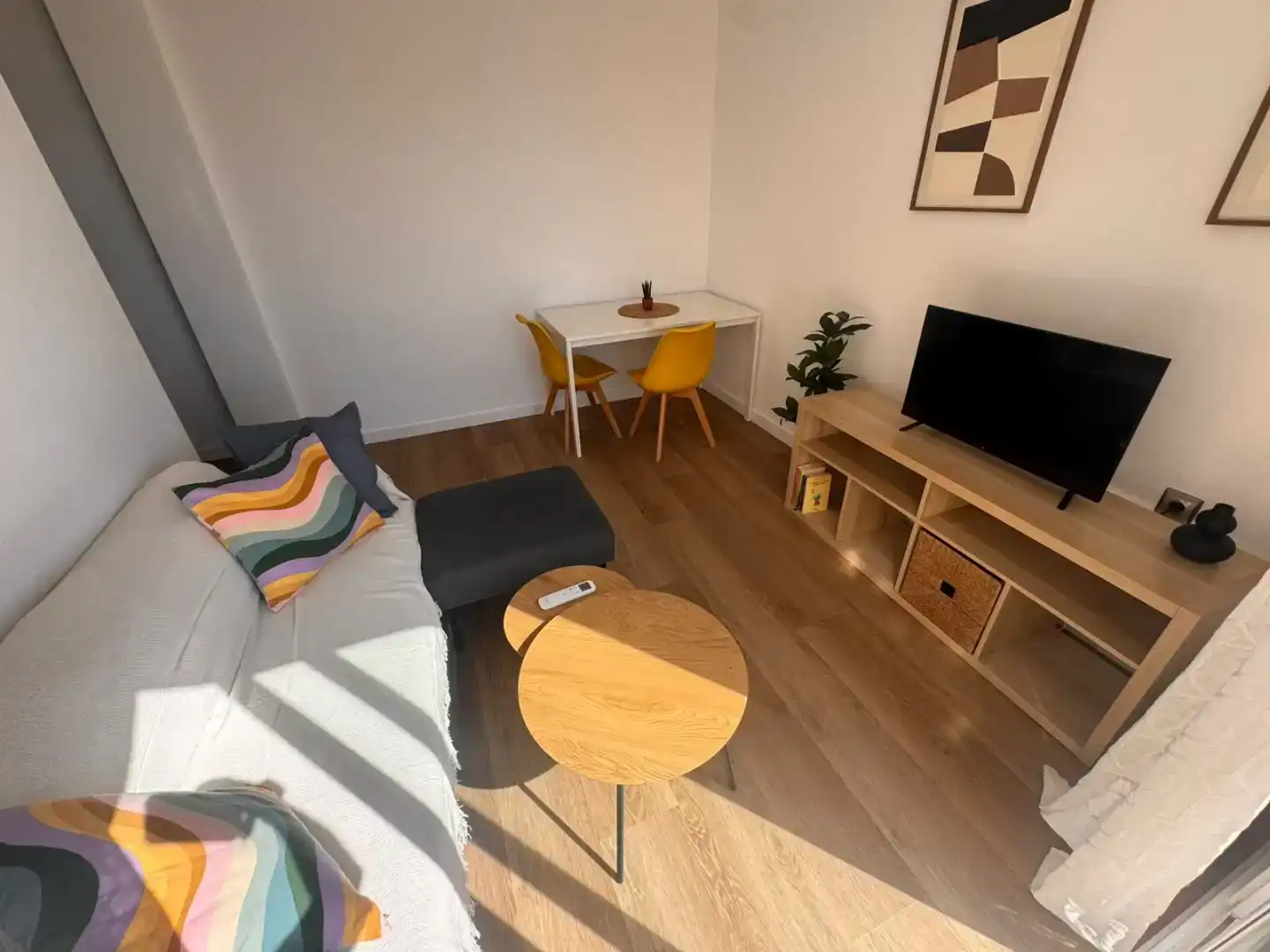 Wohnzimmer von Wohnung zur Miete in Vícar mit Klimaanlage