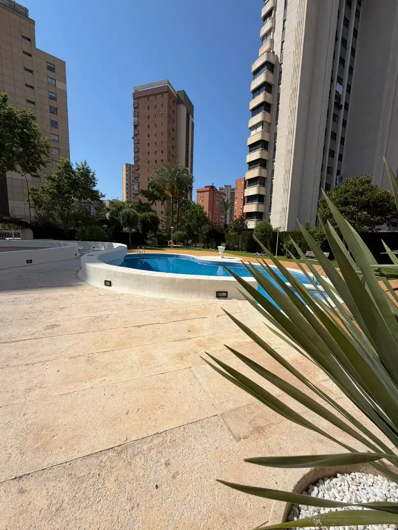 Schwimmbecken von Wohnungen zur Miete in Benidorm mit Klimaanlage, Möbliert und Ofen