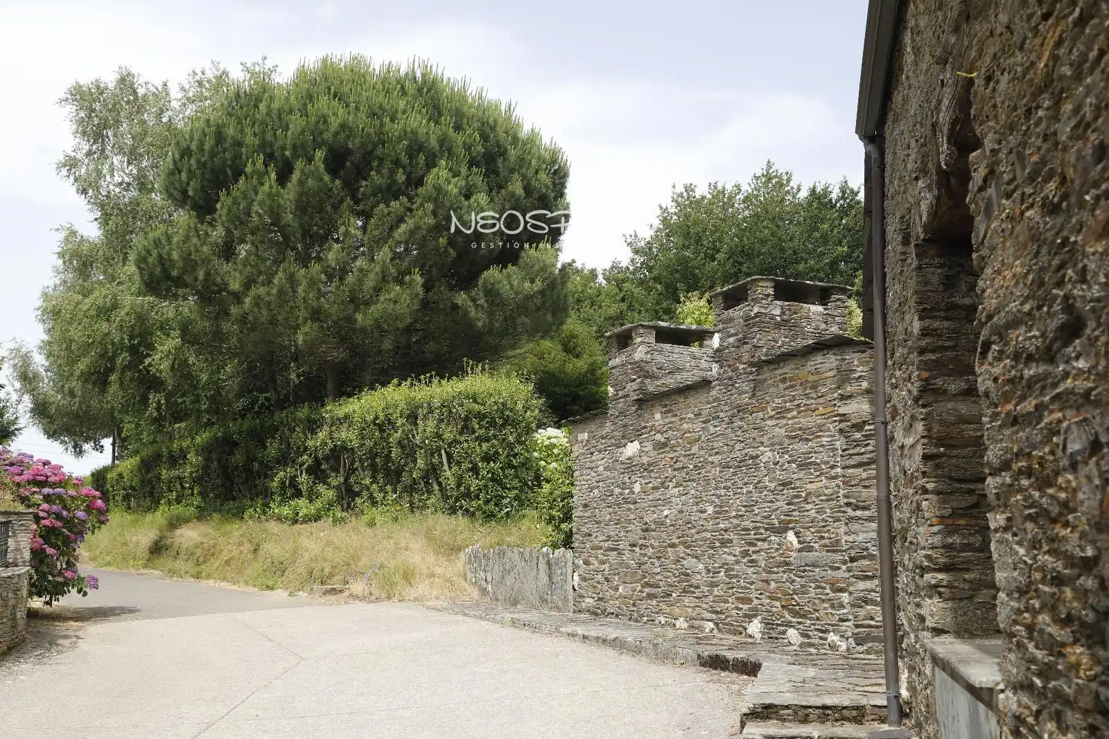 Vista exterior de Casa o chalet en venta en Castroverde con Calefacción y Amueblado