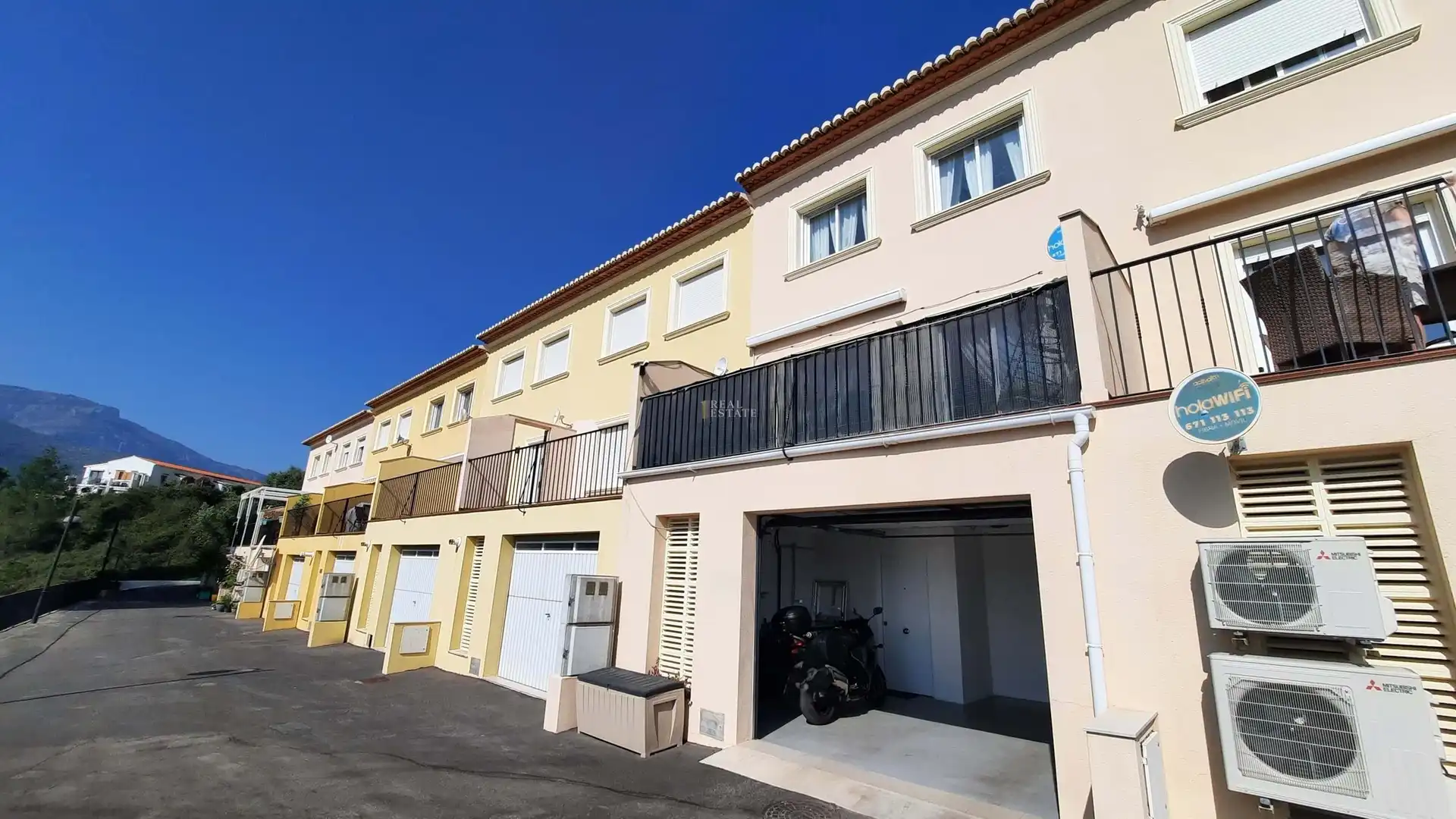 Exterior view of Detached homes for sale in Murla  with Air Conditioner, Heating and Storage room