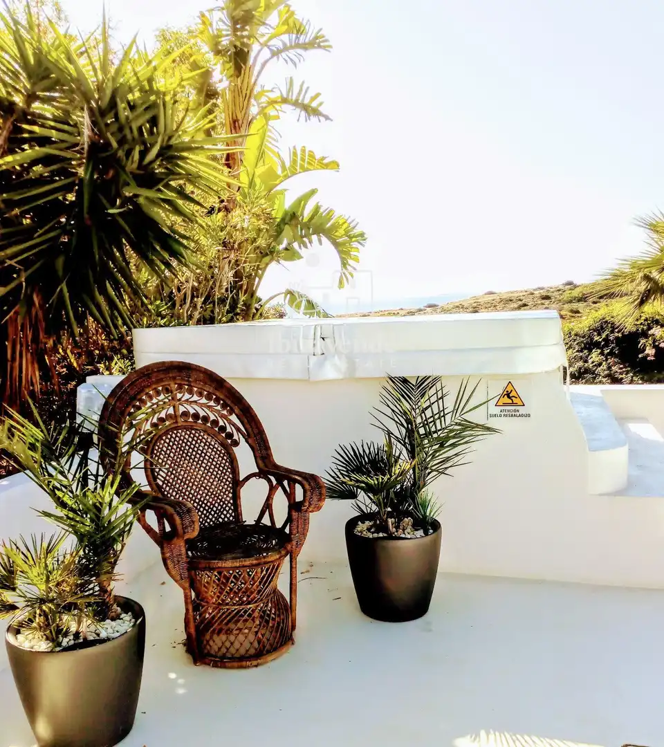 Terrace of Houses for sale in Santa Eulària des Riu  with Air Conditioner, Private garden and Terrace