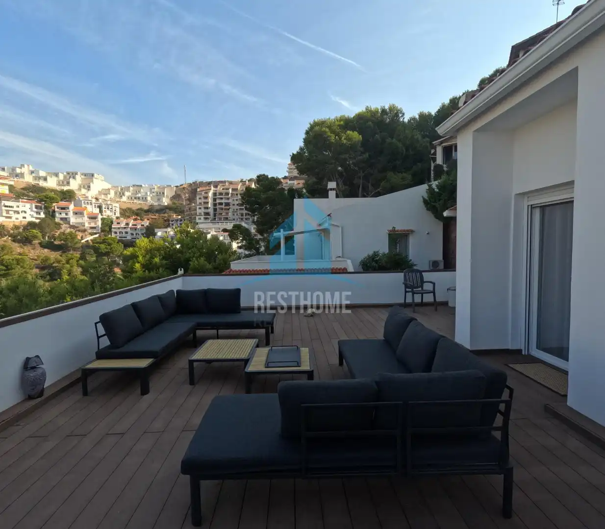 Terrace of Houses for sale in Cullera  with Air Conditioner, Terrace and Jacuzzi