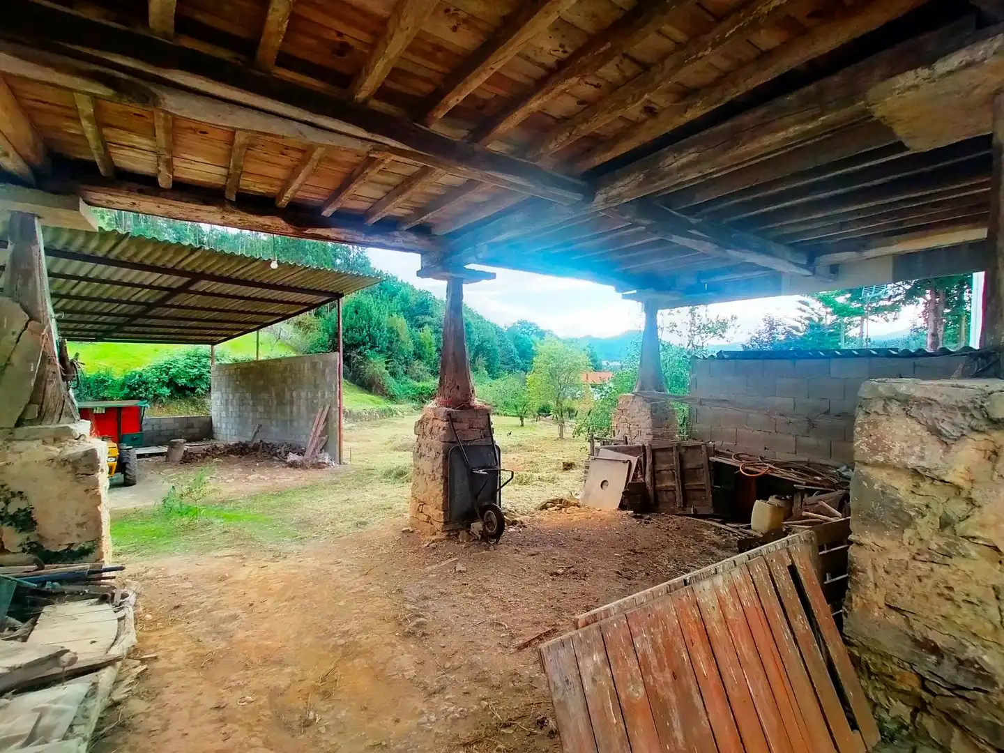 Jardín de Finca rústica en venta en Pravia con Calefacción, Jardín privado y Trastero