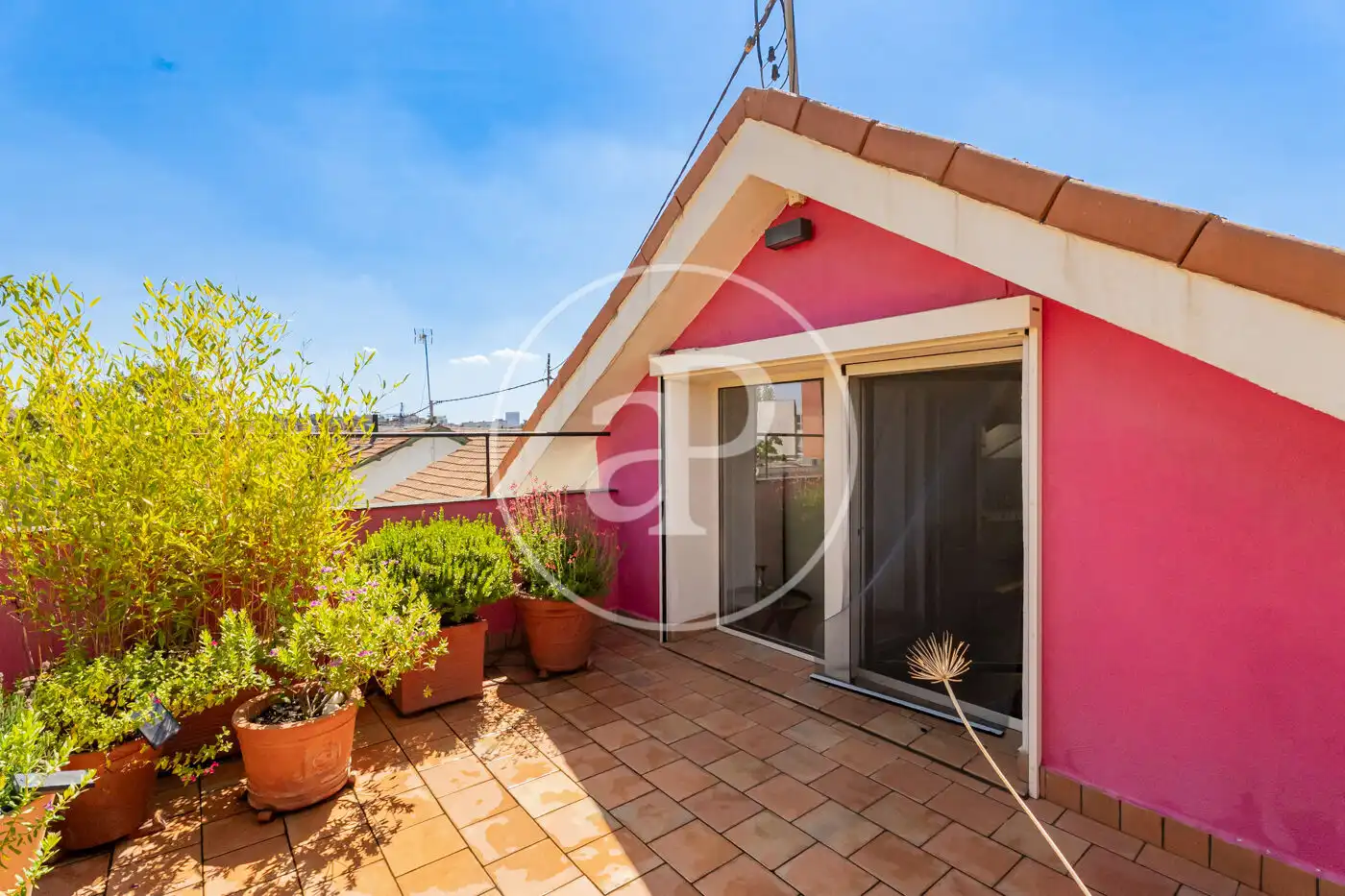 Terrace of Houses for rent in Madrid  with Air Conditioner, Heating and Private garden