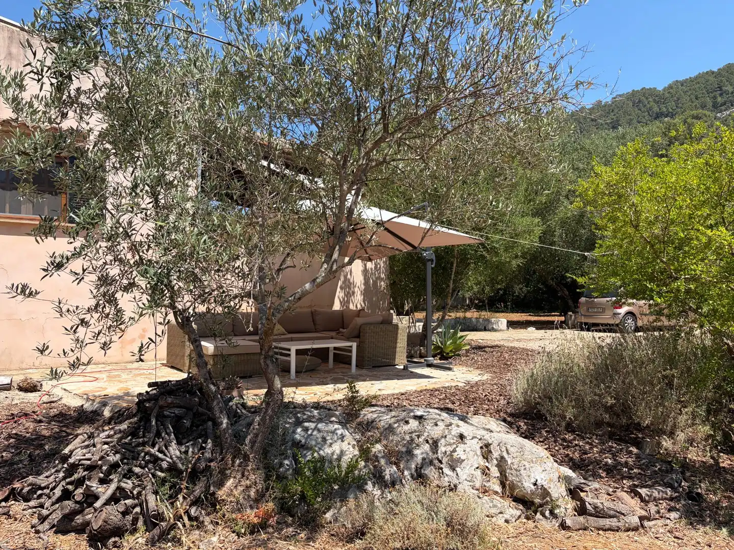 Jardí de Finca rústica en venda en Campanet amb Aire condicionat, Calefacció i Jardí privat