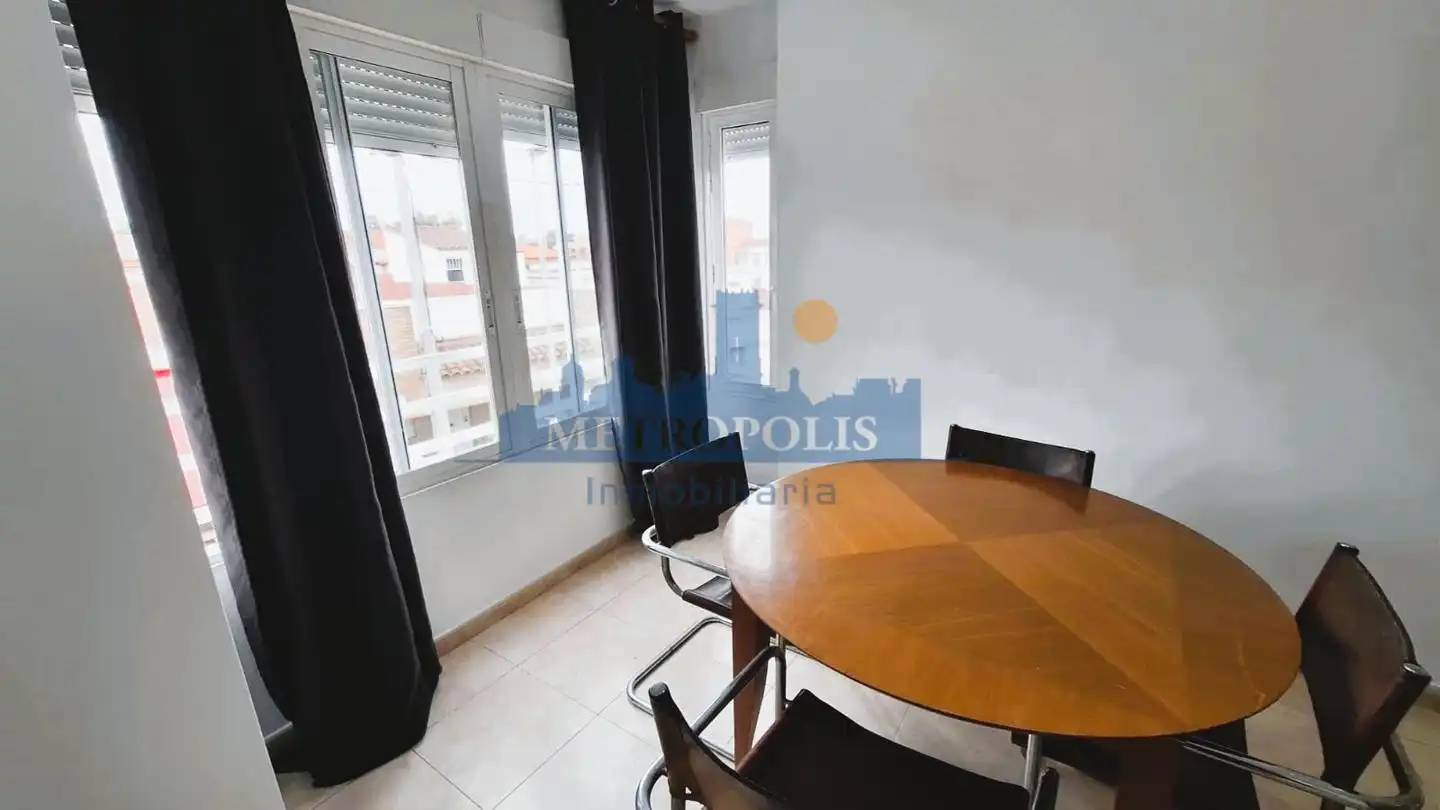 Dining room of Flat for rent in Burriana / Borriana  with Furnished