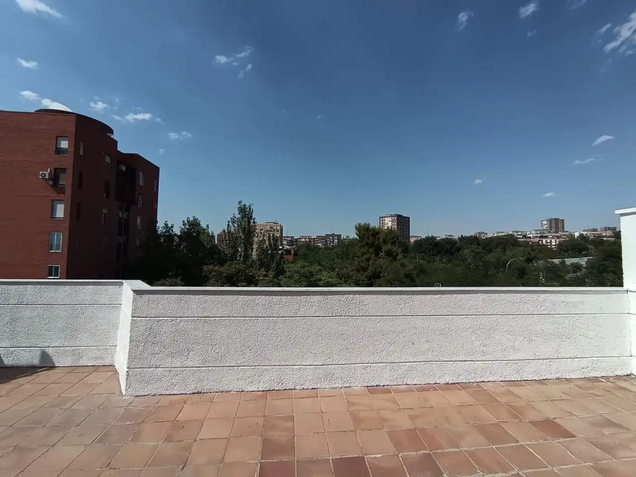Terraza de Ático de alquiler en Madrid con Aire acondicionado, Calefacción y Terraza