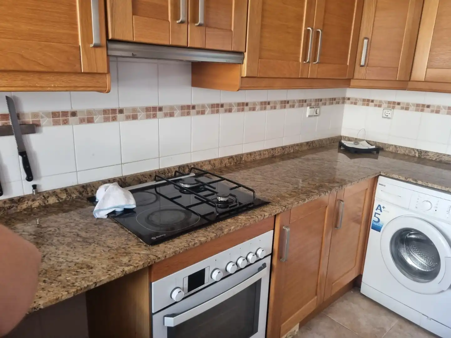 Cocina de Ático en venta en Elche / Elx con Aire acondicionado, Terraza y Amueblado