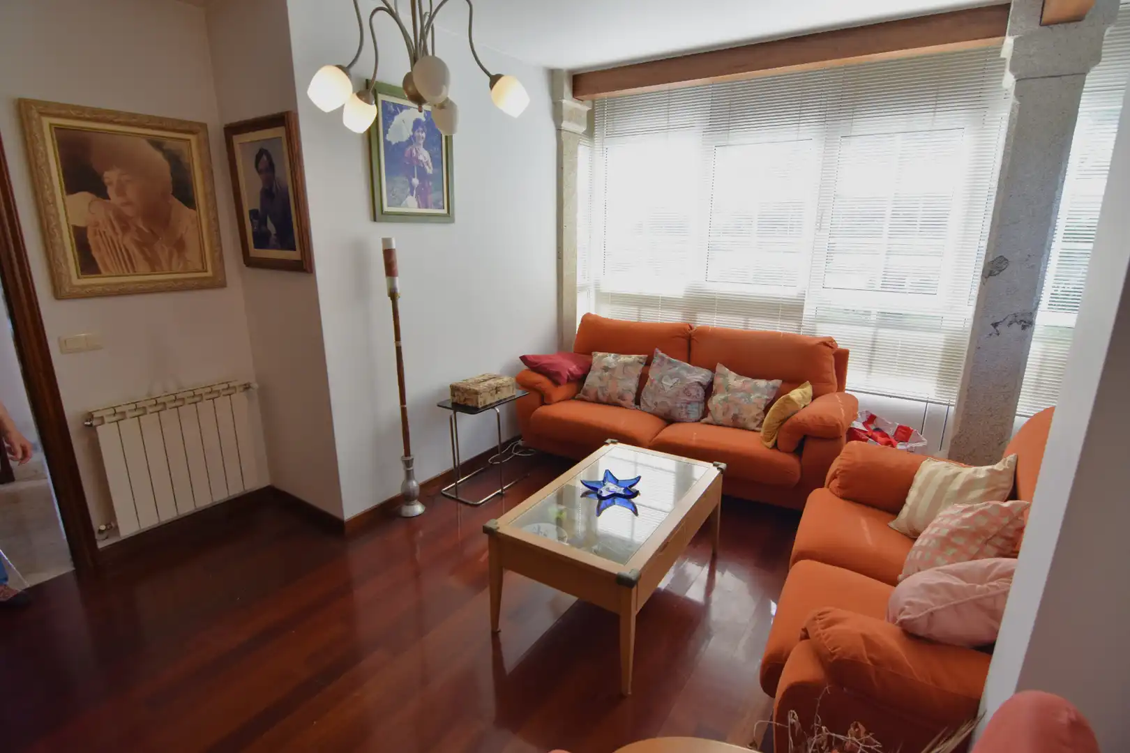 Living room of Houses for sale in Sada (A Coruña)  with Heating, Private garden and Parquet flooring