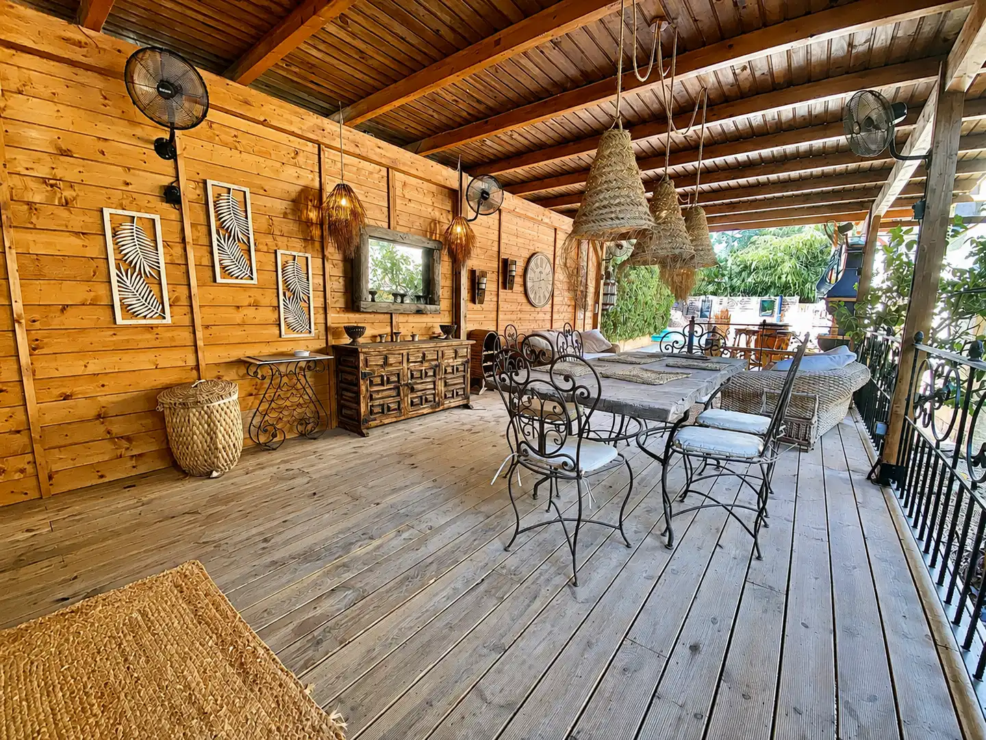 Terraza de Casa o chalet de alquiler en L'Alfàs del Pi con Aire acondicionado, Calefacción y Jardín privado