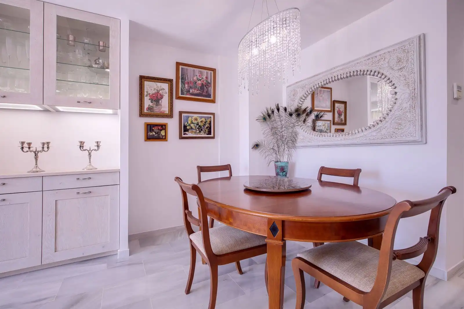 Esszimmer von Maisonette zum Verkauf in Marbella mit Klimaanlage, Terrasse und Abstellraum