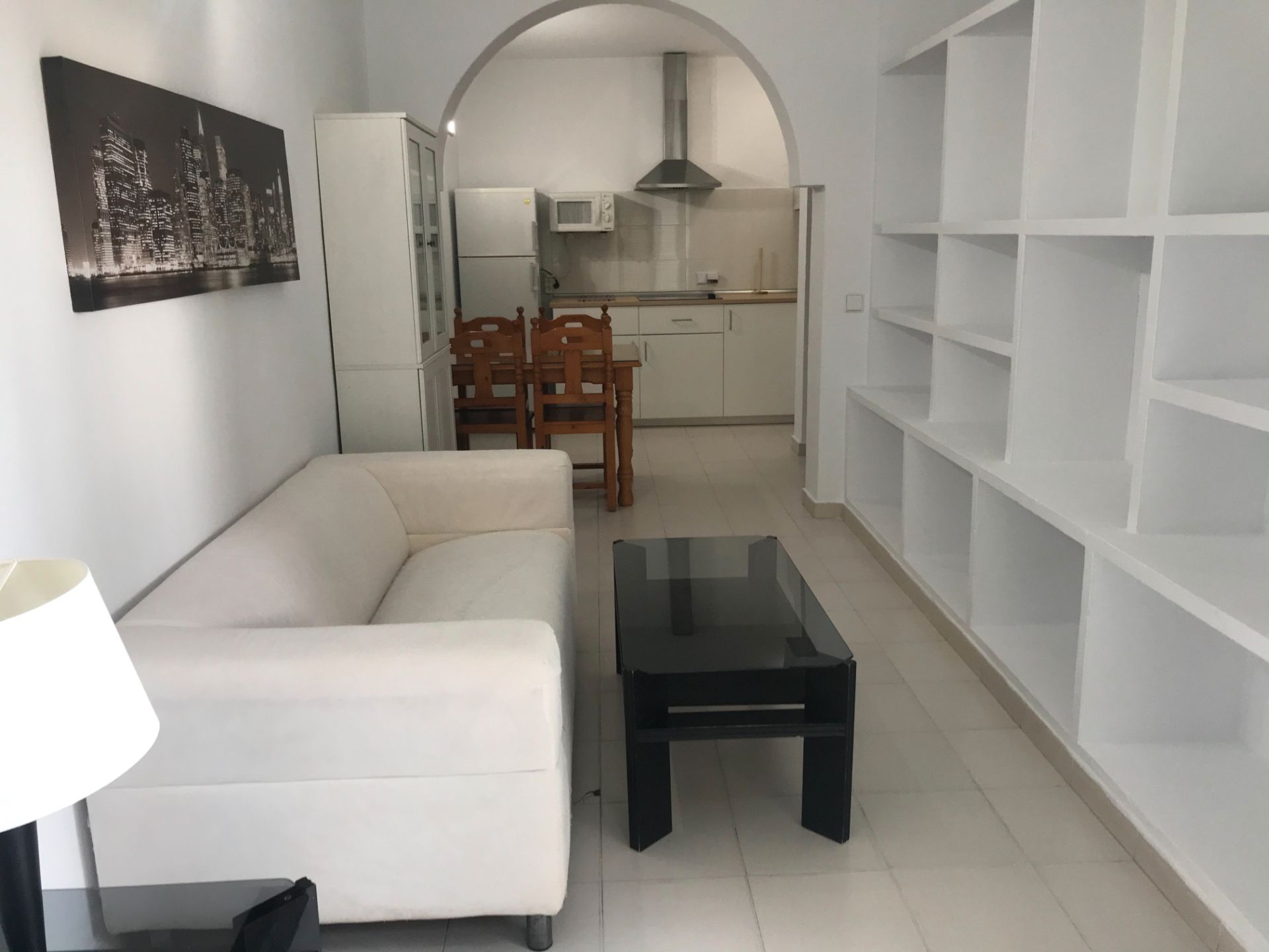 Sala d'estar de Apartament en venda en El Puerto de Santa María amb Terrassa i Moblat