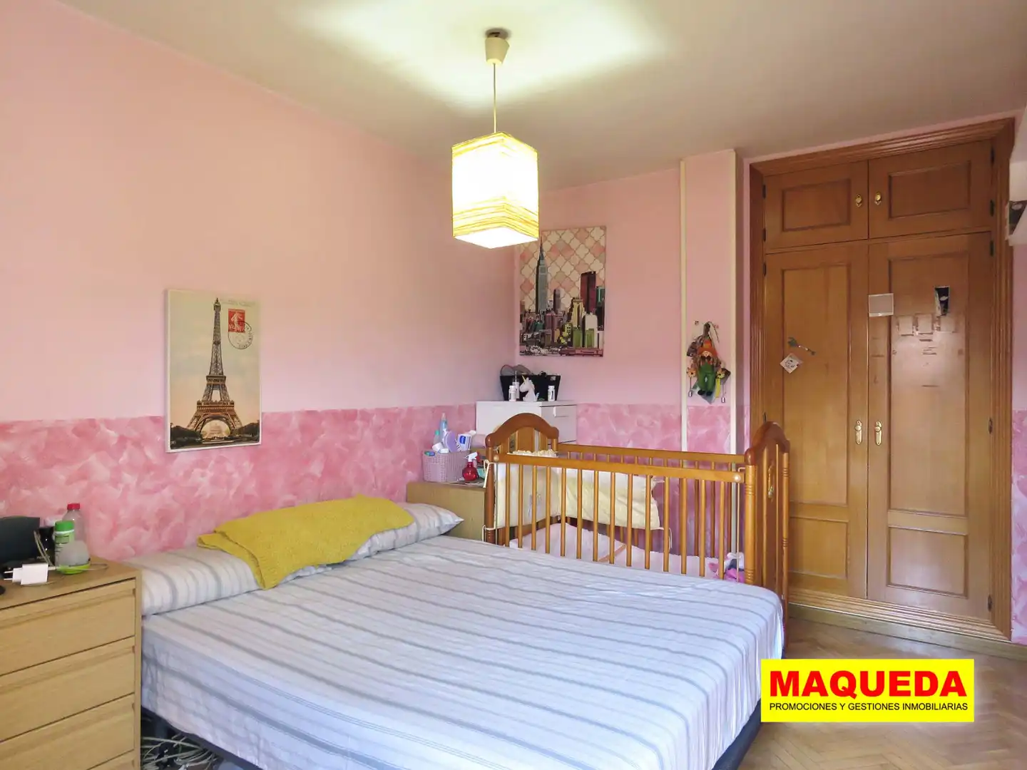 Schlafzimmer von Maisonette zum Verkauf in Alcorcón mit Klimaanlage, Heizung und Parkett