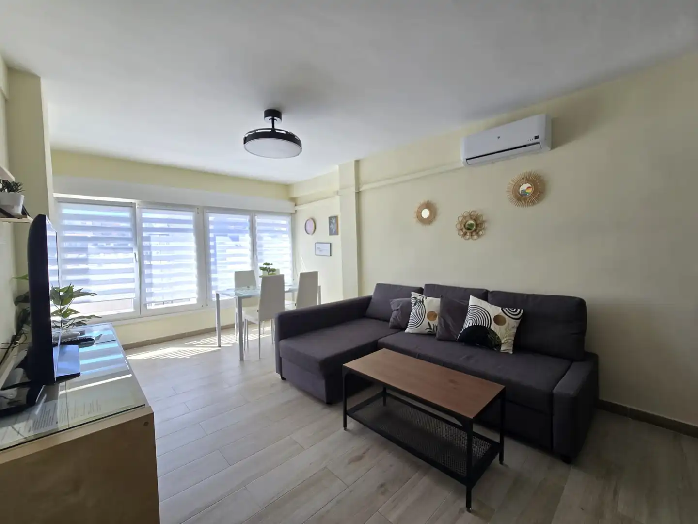 Sala de estar de Apartamento de alquiler en Solymar