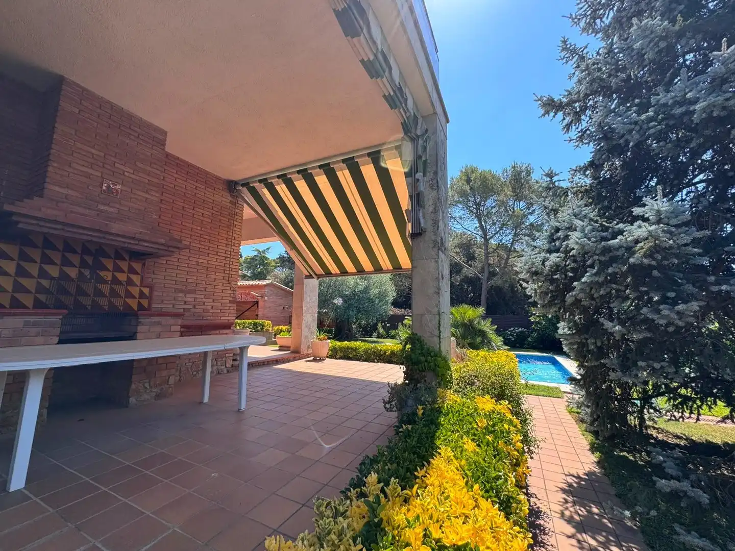Jardín de Casa o chalet en venta en Santa Maria de Palautordera con Aire acondicionado, Calefacción y Jardín privado