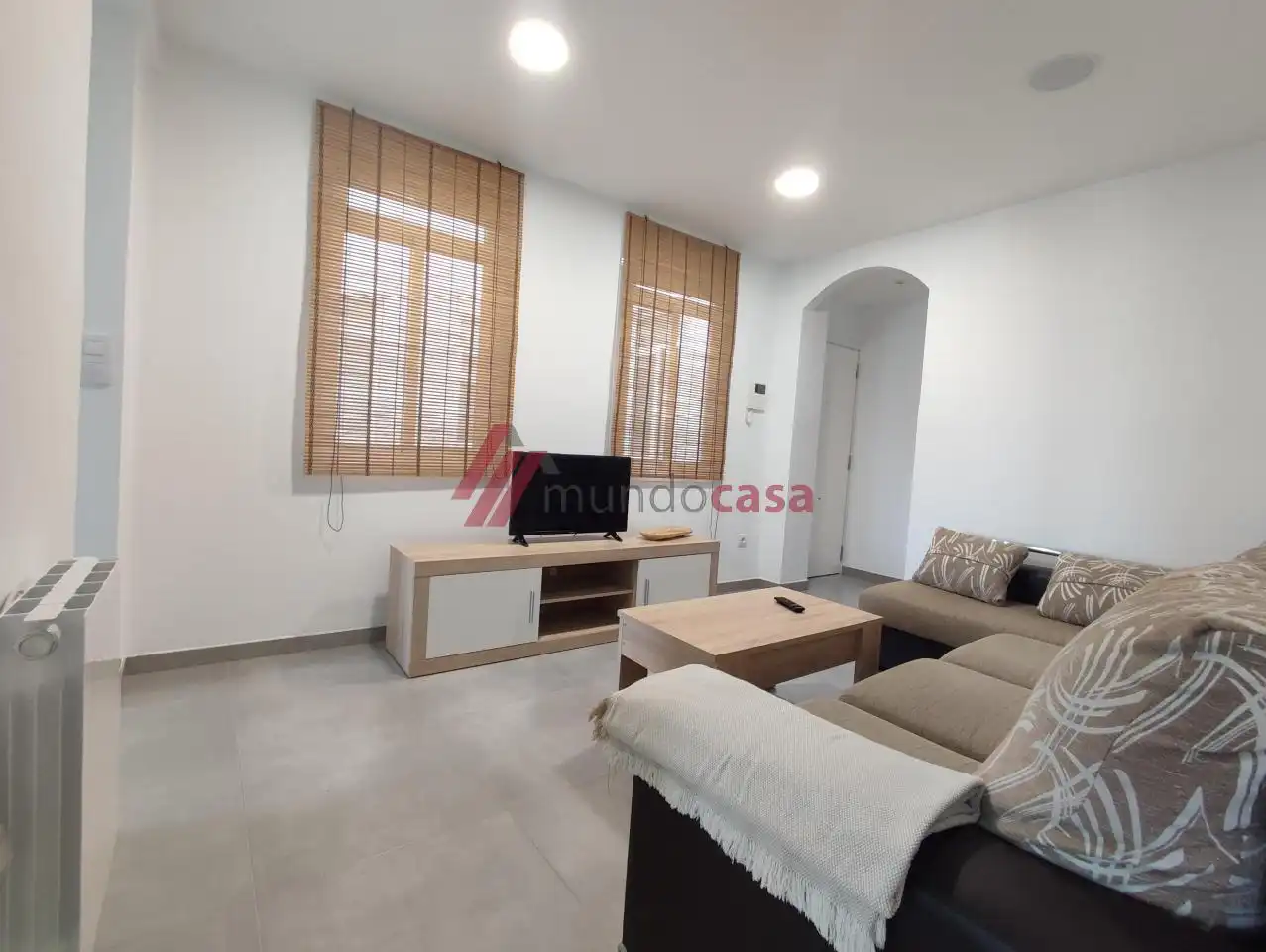 Living room of Flat for rent in Ferrol  with Heating and Furnished