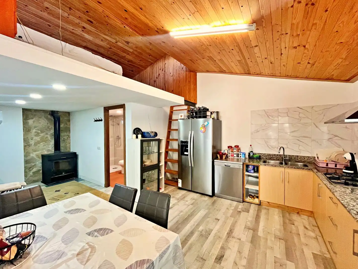 Cocina de Casa o chalet en venta en La Sénia con Piscina