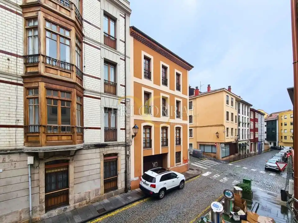 Exterior view of Flat for sale in Gijón   with Heating and Alarm